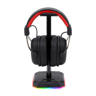 Redragon HA300 Scepter Pro Headset Stand RGB Backlit Gaming Headphone Stand with Aluminum Supporting Bar Redragon HA300 Scepter Pro Headset Stand RGB Backlit Gaming Headphone Stand with Aluminum Supporting Bar