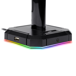 Redragon HA300 Scepter Pro Headset Stand RGB Backlit Gaming Headphone Stand with Aluminum Supporting Bar Redragon HA300 Scepter Pro Headset Stand RGB Backlit Gaming Headphone Stand with Aluminum Supporting Bar