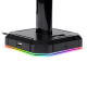 Redragon HA300 Scepter Pro Headset Stand RGB Backlit Gaming Headphone Stand with Aluminum Supporting Bar