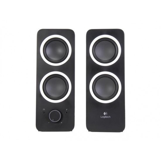 Logitech Multimedia Speakers Z200 with Stereo Sound for Multiple Devices