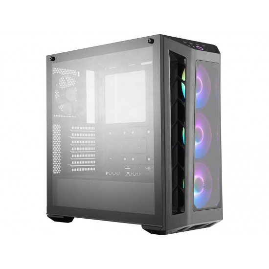 Cooler Master MasterBox MB530P ATX Case come with 3 x 120mm ARGB Fans and Controller along with 3 x Tempered Glass Panel