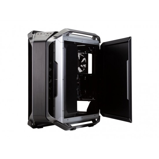 Cooler Master COSMOS C700M with PCI Vertical Gen 4, ARGB Lighting, Aluminum Panels, a Riser Cable, and Curved Tempered Glass