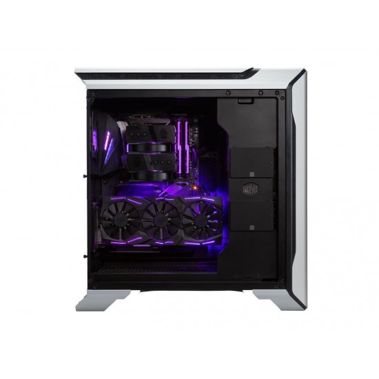 Cooler Master MasterCase SL600M w/ Aluminum Panels, Vertical Chimney Layout, Type-C I/O Panel, Noise Reduction Technology & Discreet Top Air Vents