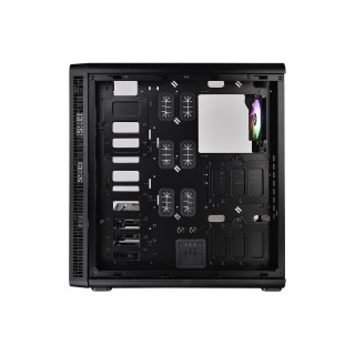 Thermaltake View 37 Motherboard Sync ARGB E-ATX Mid Tower Gaming Computer Case with 3 ARGB 5V Motherboard Sync RGB Fans Pre-Installed CA-1J7-00M1WN-04