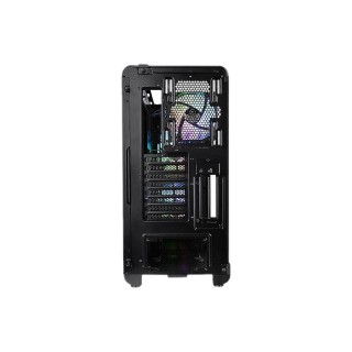 Thermaltake View 37 Motherboard Sync ARGB E-ATX Mid Tower Gaming Computer Case with 3 ARGB 5V Motherboard Sync RGB Fans Pre-Installed CA-1J7-00M1WN-04