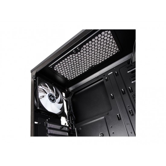 Bitfenix Enso Case Black Tempered Glass Window Side Panel Atx Micro Atx Mini Itx Form Factor Asus Aura Sync 3 Pin Addressable Rgb Led Atx Psu Compatible Bfc Ens 150 Kkwgk Rp