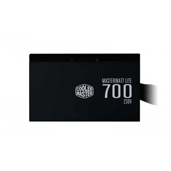 COOLER MASTER MasterWatt Lite 230V (ErP 2013) 700W MPX-7001-ACABW-KS ATX 12V V2.31 ErP 2013 Lot6 Active PFC Power Supply COOLER MASTER MasterWatt Lite 230V (ErP 2013) 700W MPX-7001-ACABW-KS ATX 12V V2.31 ErP 2013 Lot6 Active PFC Power Supply