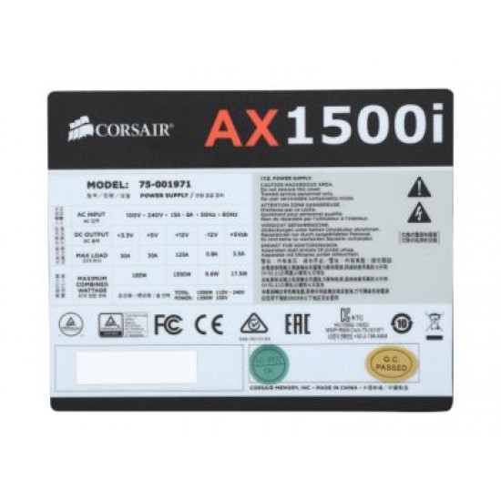 Corsair AX1500i Digital ATX PSU