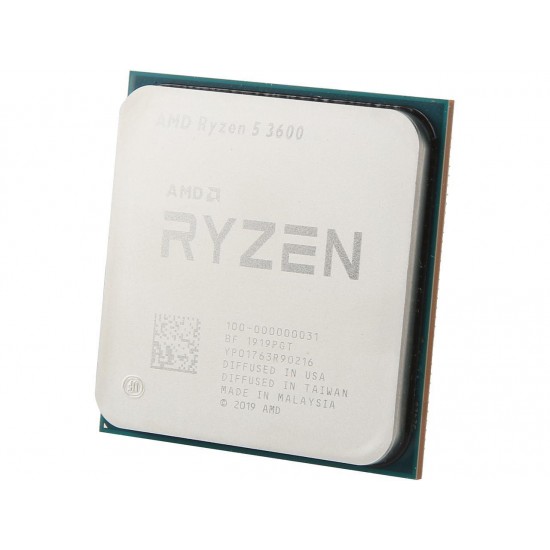 AMD RYZEN 5 3600 6-Core 3.6 GHz (4.2 GHz Max Boost) Socket AM4 65W 100-100000031BOX Desktop Processor