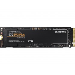 SAMSUNG 970 EVO PLUS M.2 2280 1TB PCIe Gen 3.0 x4, NVMe 1.3 V-NAND 3-bit MLC Internal Solid State Drive (SSD) MZ-V7S1T0B/AM