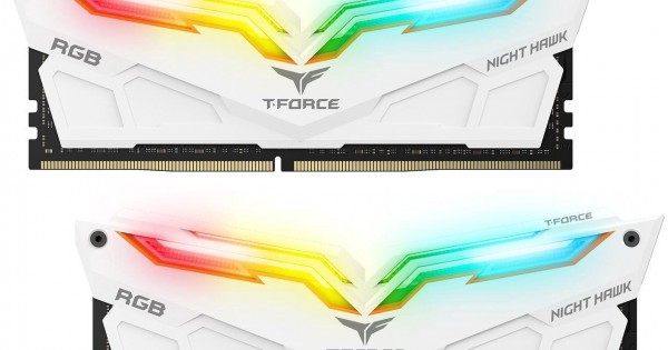 Team T Force Night Hawk RGB 16GB 2 x 8GB 288 Pin DDR4 SDRAM DDR4 3200 PC4 25600 Memory Desktop Memory Model TF2D416G3200HC16CDC01