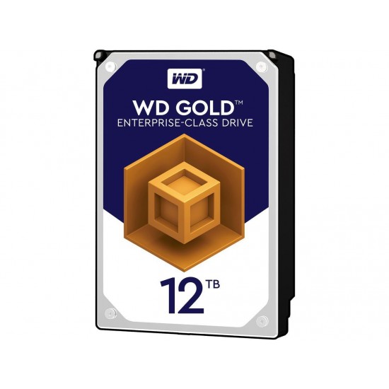 WD Gold 12TB Enterprise Class Hard Disk Drive - 7200 RPM Class SATA 6Gb/s 256MB Cache 3.5 Inch