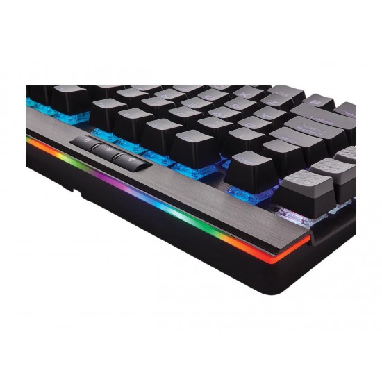 Corsair K95 RGB PLATINUM Mechanical Gaming Keyboard, Cherry MX Speed, Backlit RGB LED, Black Corsair K95 RGB PLATINUM Mechanical Gaming Keyboard, Cherry MX Speed, Backlit RGB LED, Black