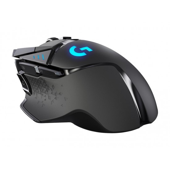 Logitech G502 LIGHTSPEED Wireless Gaming Mouse with HERO Sensor and Tunable Weights