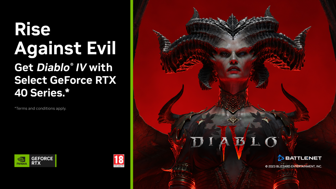 The Diablo IV GeForce RTX 40 Series bundle