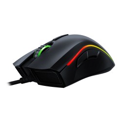 Razer Mamba Elite Wired Gaming Mouse — 16,000 DPI Optical Sensor - Chroma RGB Lighting - 9 Programmable Buttons - Mechanical Switches
