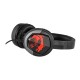 MSI Immerse GH30 Gaming Headset - Stereo - Mini-phone - Wired - 32 Ohm - 20 Hz - 20 kHz - Over-the-head - Binaural - Circumaural - 4.92 ft Cable - Uni-directional Microphone