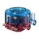 Cooler Master MasterLiquid ML120R Addressable RGB AIO CPU Liquid Cooler, 28 Independently-Controlled LEDS, Robust Sleeved FEP Tubing, Dual 120mm ARGB Air Balance MF