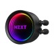 NZXT Kraken X73 360mm - RL-KRX73-01 - AIO RGB CPU Liquid Cooler - Rotating Infinity Mirror Design - Powered By CAM V4 - RGB Connector - 3 x Aer P120 120mm Radiator Fans LGA 1700 Compatible