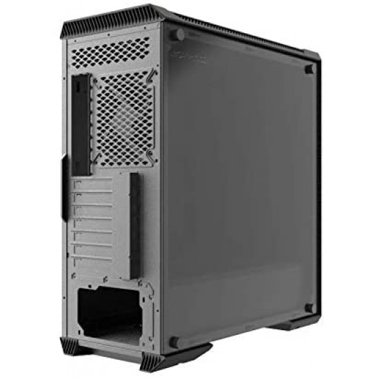 MSI MPG GUNGNIR 100D Mid Tower Chassis Support up to EATX Motherboard, Side Panel of 4mm Tempered Glass, 120mm Fan, Reserved Cooling Space and Front USB 3.0 Ports