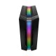 Cougar Gemini T Tempered Glass Mid Tower RGB LED Gaming Case with tool-less side panels