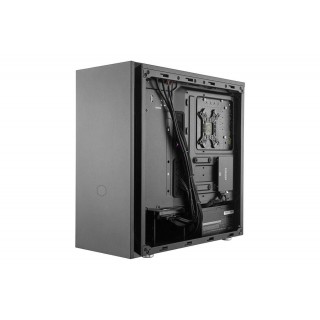 Cooler Master Silencio S600 ATX Mid-Tower W/Sound-Dampening Material, Sound-Dampened Solid Steel Side Panel, Reversible Front Panel, SD Card Reader, and 2X 120mm PWM Silencio FP Fans