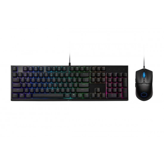 Cooler Master MS110 Combo Bundle with Mem-chanical Gaming Keyboard and Gaming Mouse with Optical Sensor