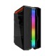 Cougar Gemini T Tempered Glass Mid Tower RGB LED Gaming Case with tool-less side panels