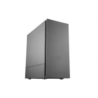 Cooler Master Silencio S600 ATX Mid-Tower W/Sound-Dampening Material, Sound-Dampened Solid Steel Side Panel, Reversible Front Panel, SD Card Reader, and 2X 120mm PWM Silencio FP Fans