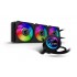AORUS RGB AIO Liquid Cooler 360, 360mm Radiator, Triple 120mm Windforce PWM Fans, Customizable Full Color LCD Display, Advanced RGB Lighting and Control, Intel 115X/2066, AMD AM4, TR4