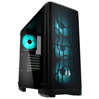 BitFenix Nova Mesh TG Black PC Gaming Case RGB Edition EATX/ATX/Micro ATX/Mini ITX Tempered Glass/Aura SYNC (Black)