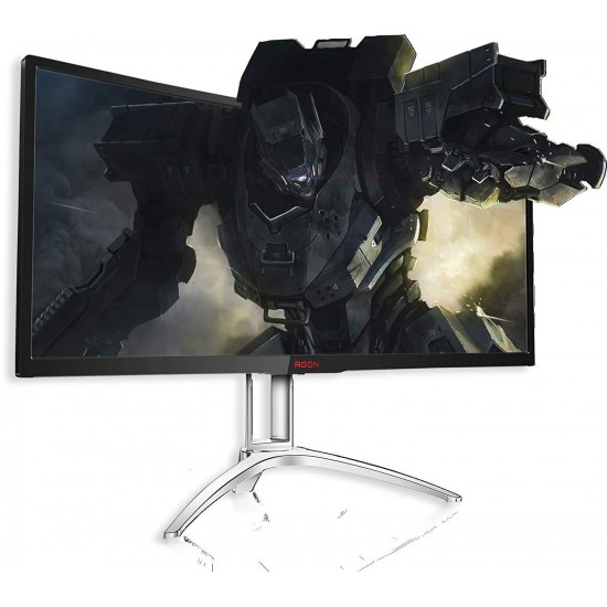 AOC Agon AG352UCG6 35in Curved Gaming Monitor, 1800R, UWQHD 3440x1440 VA Panel, G-SYNC, 120Hz, 4ms, DisplayPort/HDMI AOC Agon AG352UCG6 35in Curved Gaming Monitor, 1800R, UWQHD 3440x1440 VA Panel, G-SYNC, 120Hz, 4ms, DisplayPort/HDMI