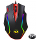 Redragon M902 PC Gaming Mouse with Side Buttons, RGB Backlit, USB Wired, Weight Tuning Set, High Precision Sensor 12400 DPI, Samsara Mouse for Windows PC FPS Games – (Black)