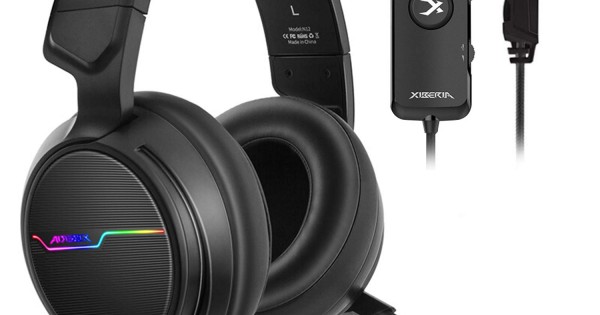 XIBERIA V20 Gaming Headset with USB Port and 7.1 Surround