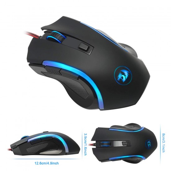 Redragon NOTHOSAUR M606 Gaming Mouse - 3200 DPI