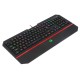 Redragon K502 RGB Gaming Keyboard RGB LED Backlit Illuminated 104 Key Silent Keyboard with Wrist Rest for Windows PC Games (RGB Backlit)