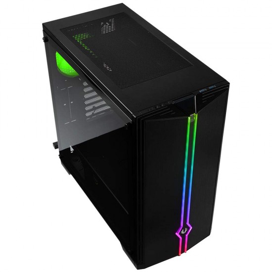 BitFenix Saber Case EATX/ATX/Micro ATX/Mini ITX Aura Sync ARGB/Aluminium Front/Tempered Glass