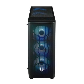 BitFenix Nova Mesh TG Black PC Gaming Case RGB Edition EATX/ATX/Micro ATX/Mini ITX Tempered Glass/Aura SYNC (Black)