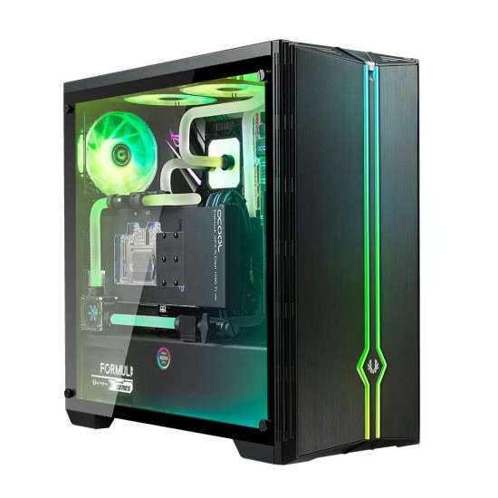 BitFenix Saber Case EATX/ATX/Micro ATX/Mini ITX Aura Sync ARGB/Aluminium Front/Tempered Glass