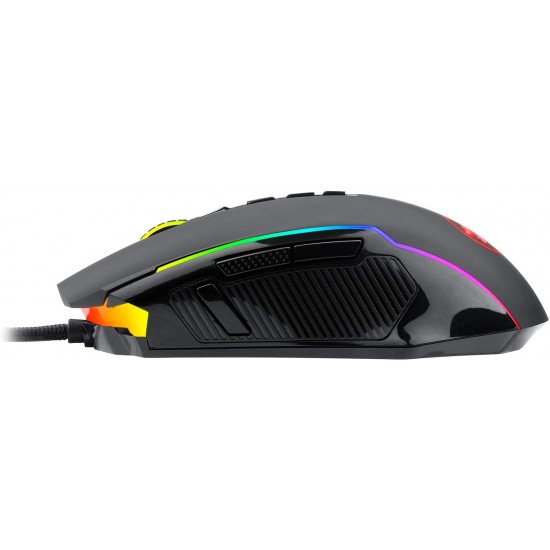 Redragon M910 Ranger Chroma Gaming Mouse with 16.8 Million RGB Color Backlit, Comfortable Grip, 9 Programmable Buttons, up to 12400 DPI User Adjustable Redragon M910 Ranger Chroma Gaming Mouse with 16.8 Million RGB Color Backlit, Comfortable Grip, 9 Programmable Buttons, up to 12400 DPI User Adjustable