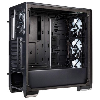 BitFenix Nova Mesh TG Black PC Gaming Case RGB Edition EATX/ATX/Micro ATX/Mini ITX Tempered Glass/Aura SYNC (Black)