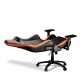 Cougar Armor S (Orange) Luxury Gaming Chair with Breathable Premium PVC Leather and Body-embracing High Back Design