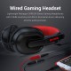 Redragon K552-BB Mechanical Gaming Keyboard and Mouse Combo & Large Mouse Pad & PC Gaming Headset with Mic, 87 Key RED LED Backlit Keyboard for Windows PC (Keyboard, Mouse, Headset Mousepad Set)