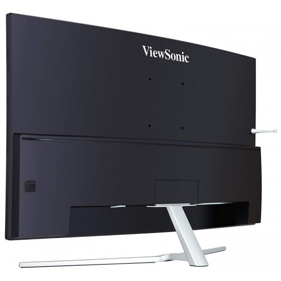 ViewSonic XG3202-C 32-Inch Full HD Curved Gaming Monitor with AMD FreeSync (144Hz 1800R 1080p DisplayPort HDMI Speakers) - Black/Silver