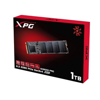 XPG SX6000 Pro 1TB PCIe 3D NAND PCIe Gen3x4 M.2 2280 NVMe 1.3 R/W up to 2100/1500MB/s SSD (ASX6000PNP-1TT-C)