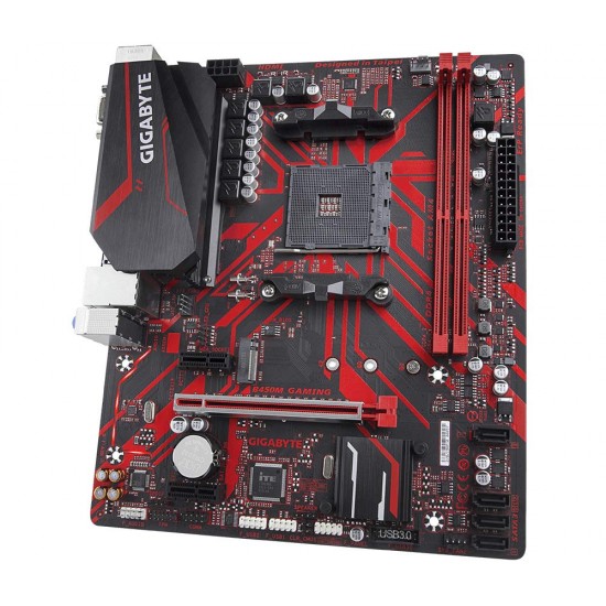 Gigabyte B450M GAMING (Socket AM4/B450/DDR4/S-ATA 600/Micro ATX) Gigabyte B450M GAMING (Socket AM4/B450/DDR4/S-ATA 600/Micro ATX)
