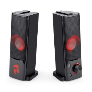 Redragon Orpheus GS550 Stereo Gaming Speakers Sound bar for PC with Red LED Backlight and Volume Control