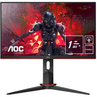 AOC 24G2U5/BK 23.8" Widescreen IPS LED Black and Red Multimedia Monitor (1920x1080/1ms/HDMI/DP) AOC 24G2U5/BK 23.8" Widescreen IPS LED Black and Red Multimedia Monitor (1920x1080/1ms/HDMI/DP)