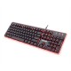 Redragon K509 PC Gaming Keyboard, 104 Key Quiet Keyboard Mechanical Feel, RGB Backlit & Edge Side Light Illumination Keyboard for Windows PC (Keyboard)
