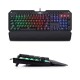 Redragon K555 Mechanical Gaming Keyboard with Blue Switches, Macro Recording, Wrist Rest, Full Size, Indrah, for Windows PC Gamer (RGB LED Backlit)